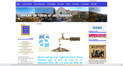 Desktop Screenshot of mairie-veron.fr
